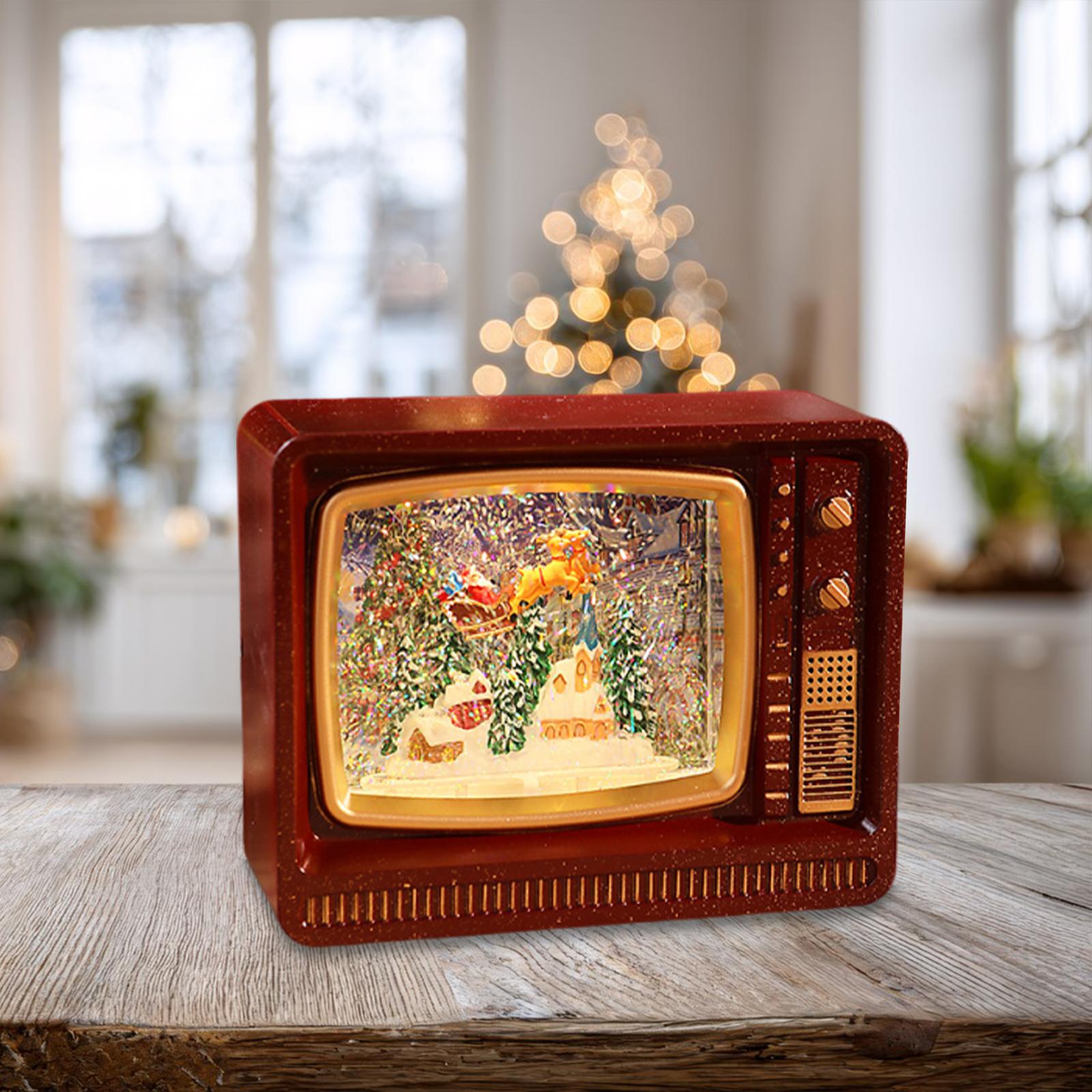 Snow Globe Musical - スノーグローブ クリスマス ミュージックボックス コンパクトでロマンチックな雰囲気の装飾的なクリスマスグッズ