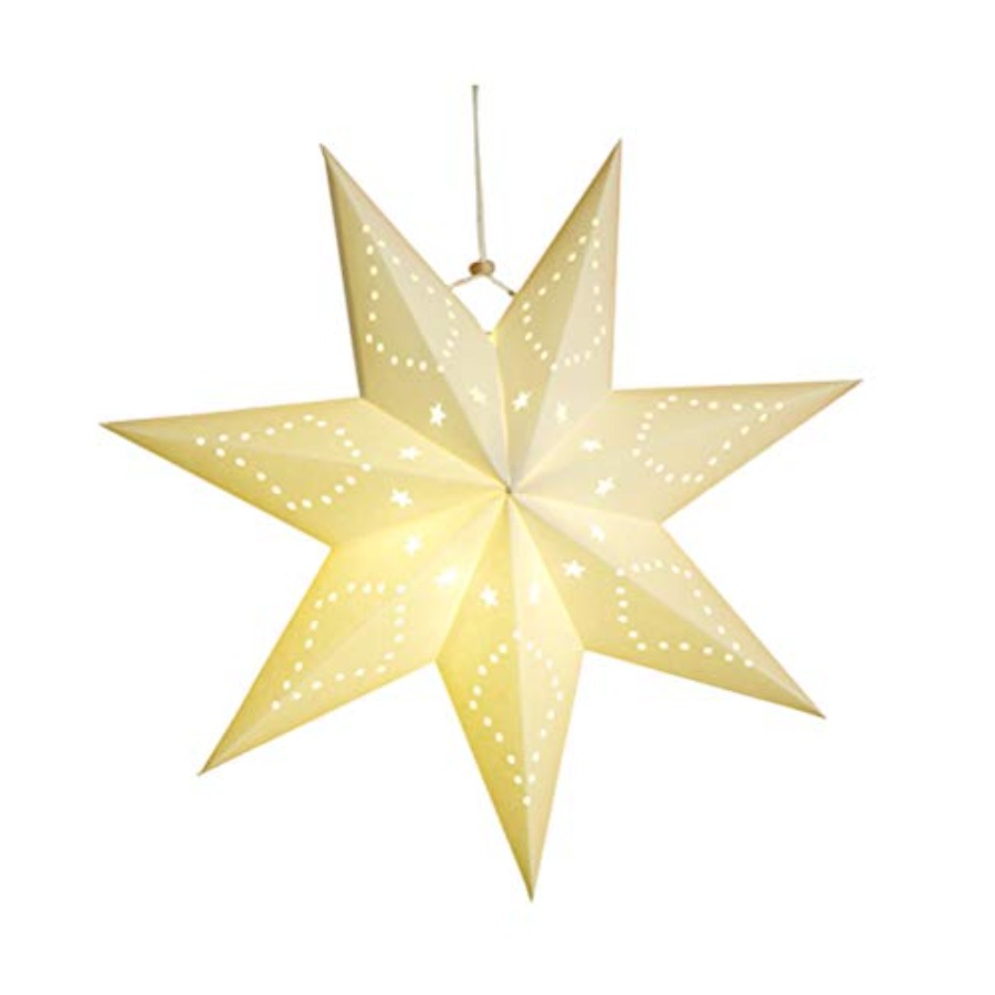 Star Tree Topper - ペーパースターランタンランプシェードクリスマスハンギングスターガーランド中空クリスマスツリートッパーハンギングオーナメント結婚式誕生日用