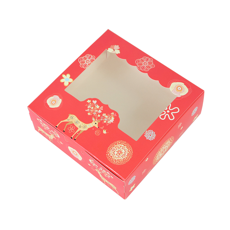 窓付きクリスマスクッキーボックス,キャンディーボックス,チョ - Advent Calendar Gift のレビューと価格