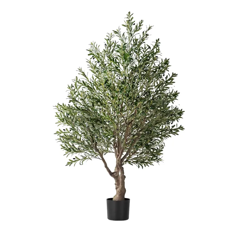 TikTokで話題の大きな人工オリーブの木、リアルな緑の装飾 - Christmas Tree Artificial のレビューと価格