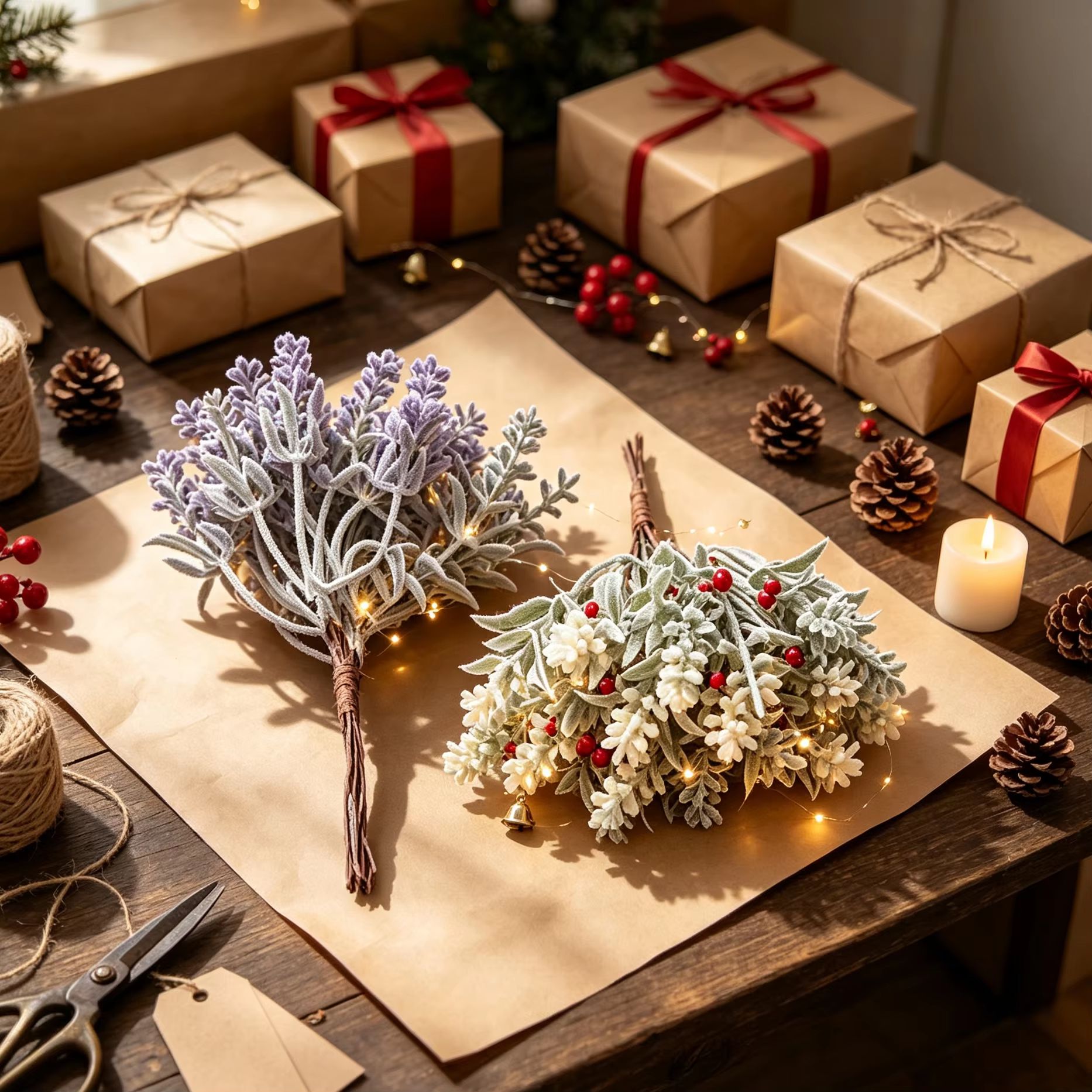 1/5 個人工プラスチック花クリスマス装飾花瓶ホームテーブル - Christmas Wreath Fake のレビューと価格