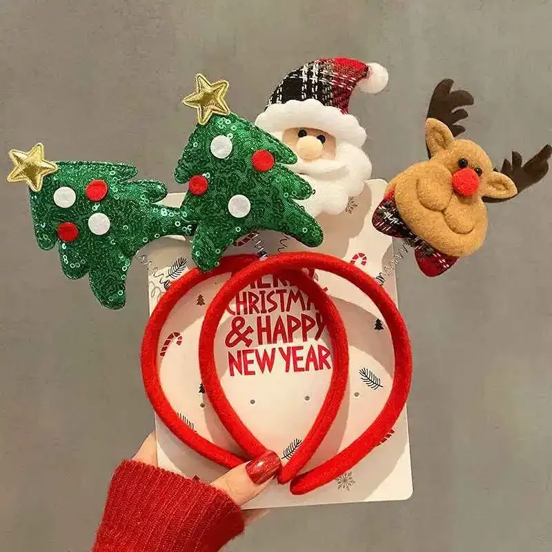 10 個クリスマスヘアバンドクリスマス枝角ヘッドバンドパーテ - Reindeer Antlers Headband のレビューと価格