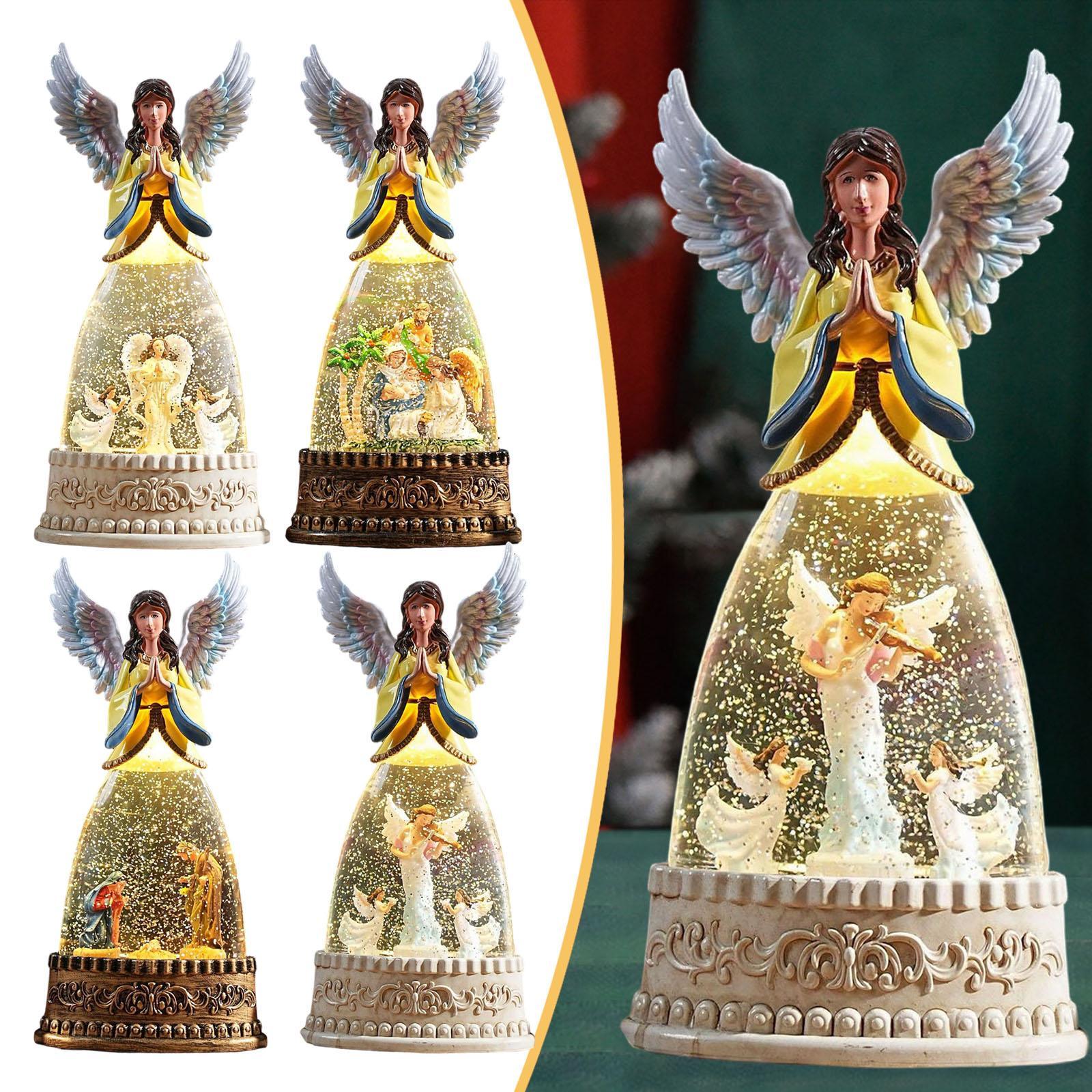 ミュージカルクリスマススノーグローブデスクトップオーナメント - Snow Globe Musical のレビューと価格