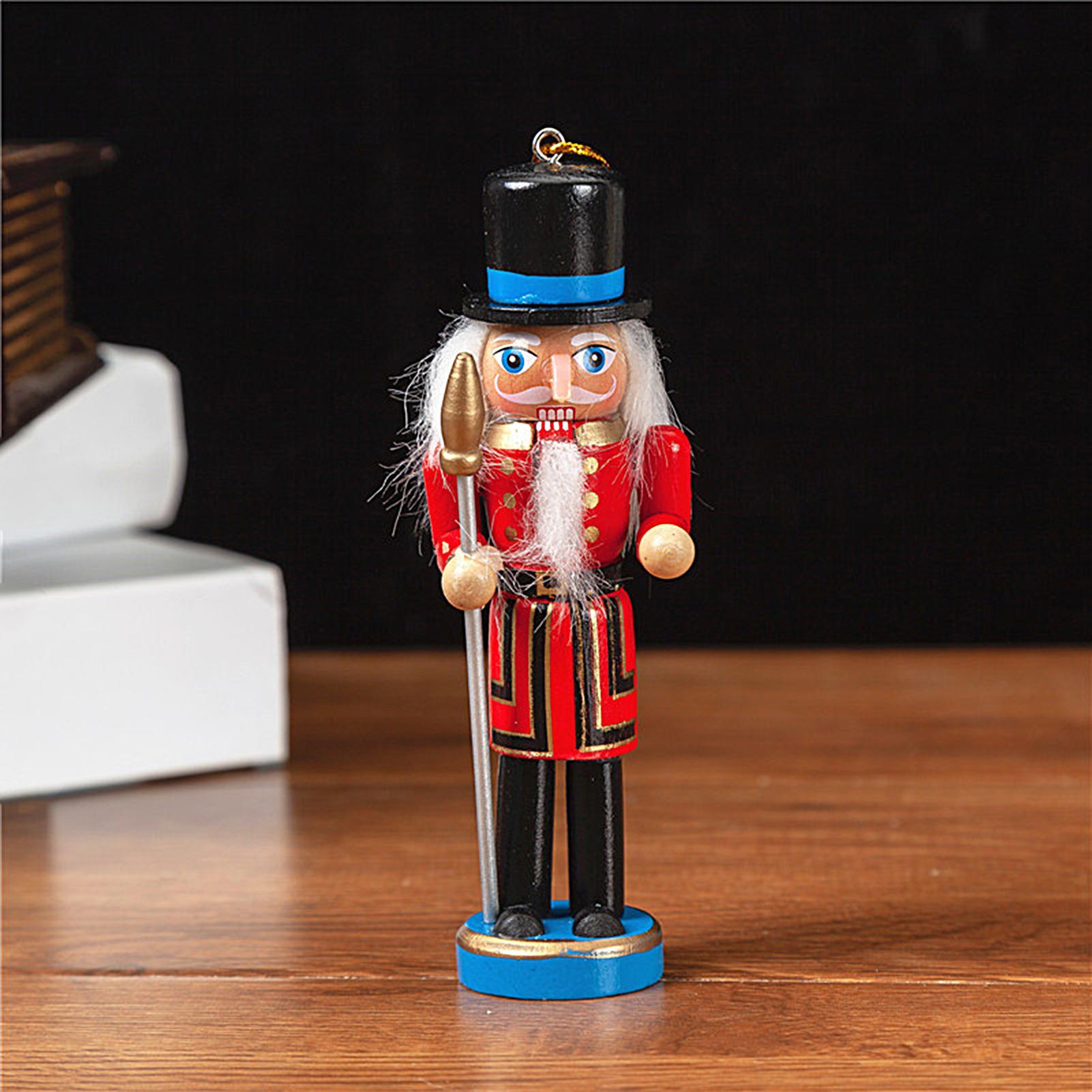 くるみ割り人形クリスマス装飾 6 個クリスマスツリーペンダン - Nutcracker Figurine のレビューと価格