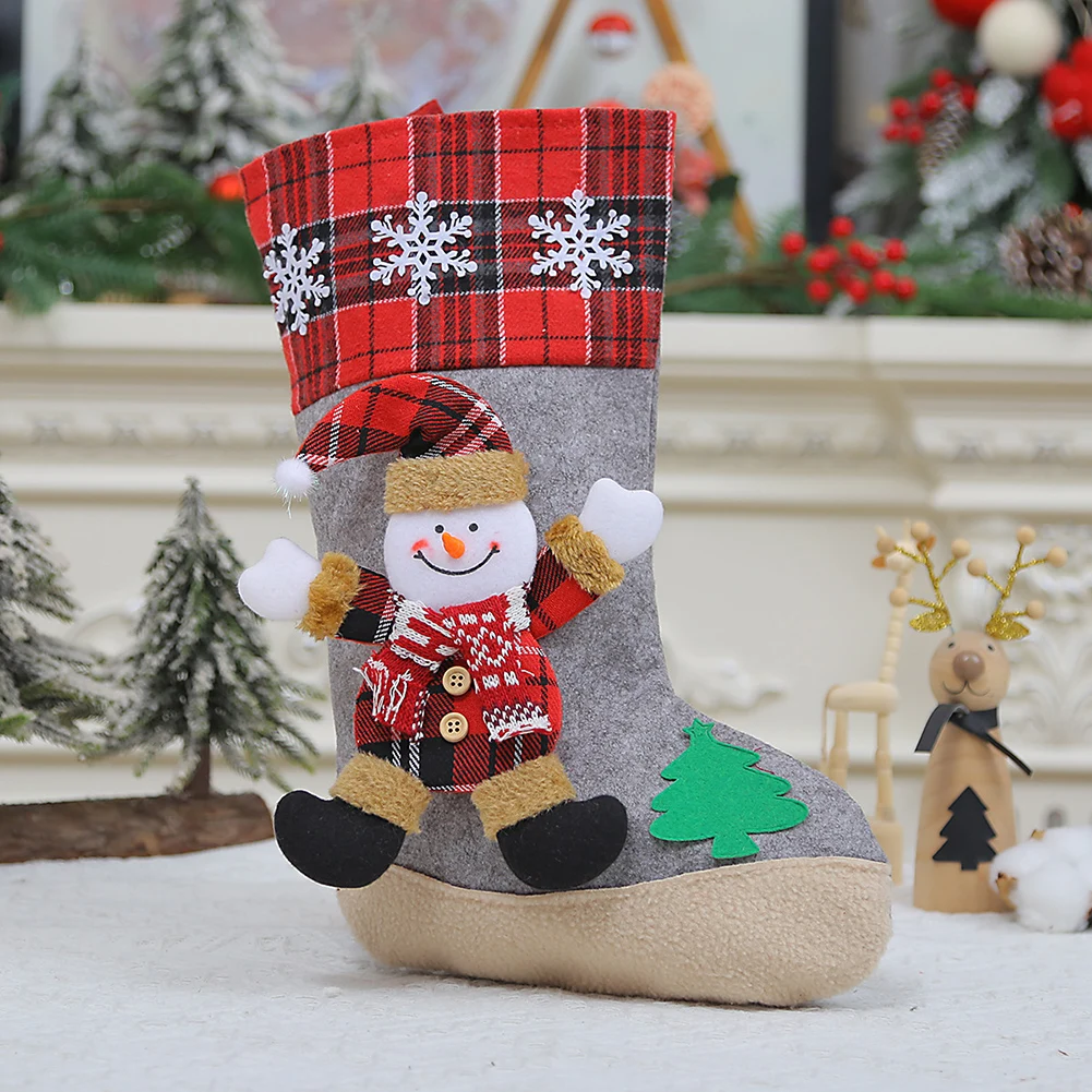 暖炉の横に吊るす 暖炉の装飾 大きなクリスマスストッキング  - Christmas Stocking Hanging のレビューと価格