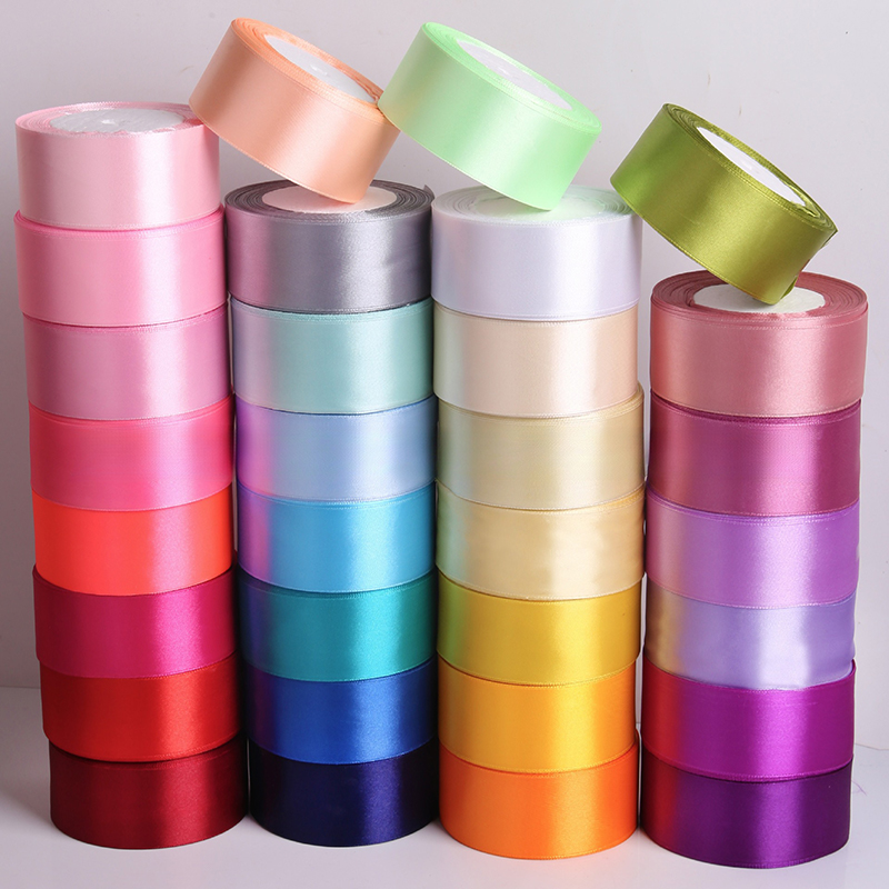 1 ロールサテンリボン 4 センチメートル 25 ヤードギフ - Ribbon Bow Gift のレビューと価格