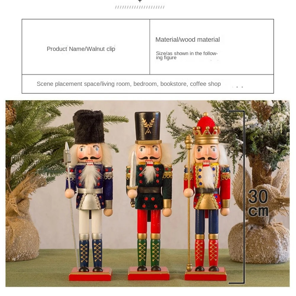 メリークリスマス ヴィンテージ クリスマス ナッツクラッカー - Nutcracker Figurine のレビューと価格