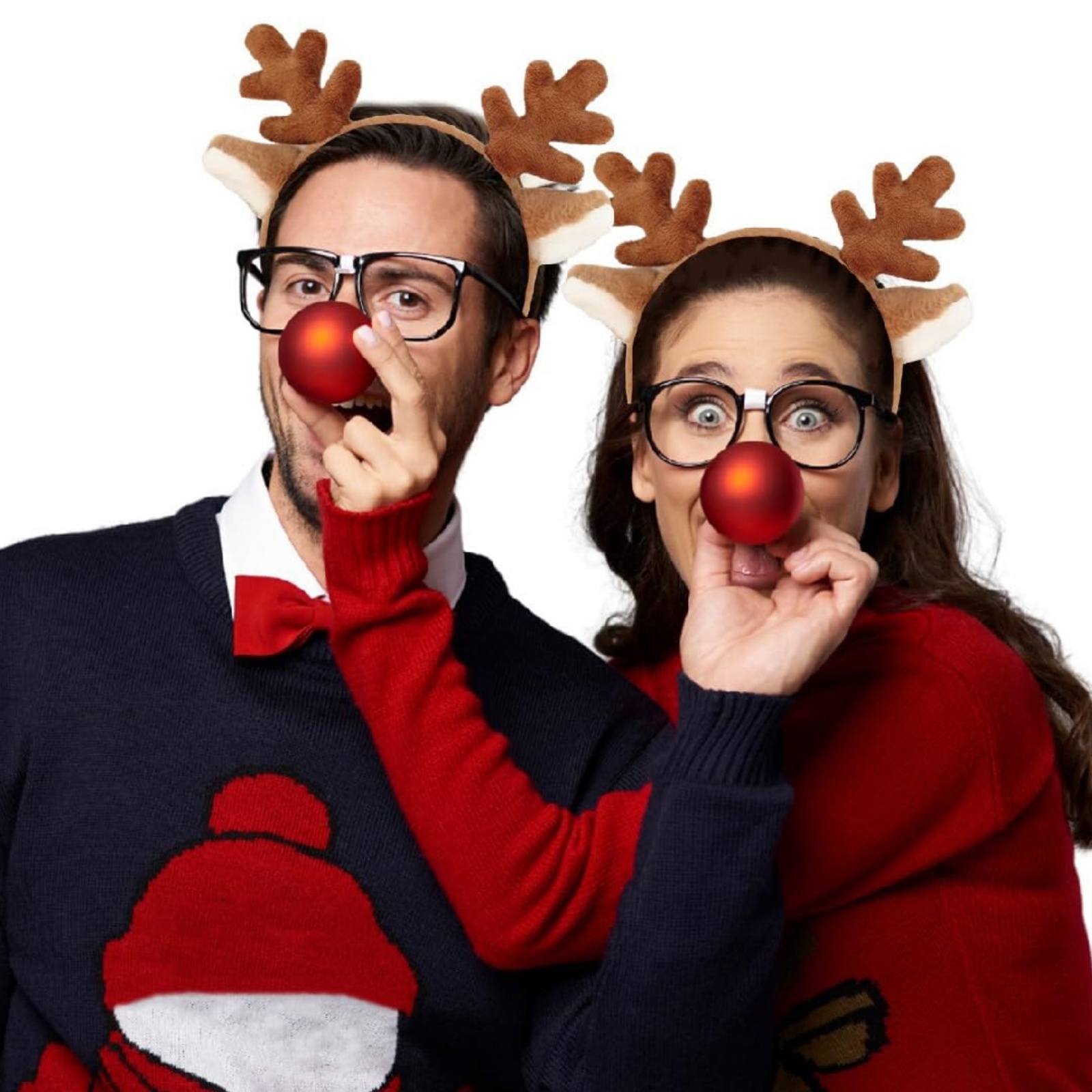 1PC クリスマス トナカイの角 ヘッドバンド - 耳付きの - Reindeer Antlers Headband のレビューと価格
