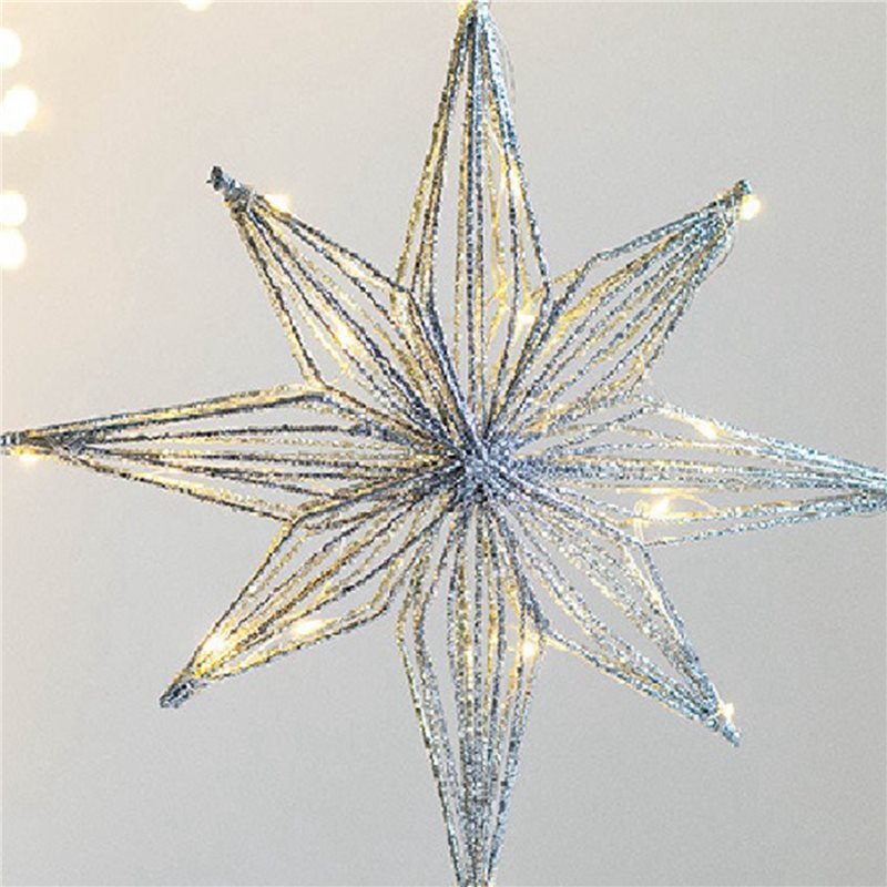 ABXF-2X クリスマスツリートッパー スター LED ラ - Star Tree Topper のレビューと価格