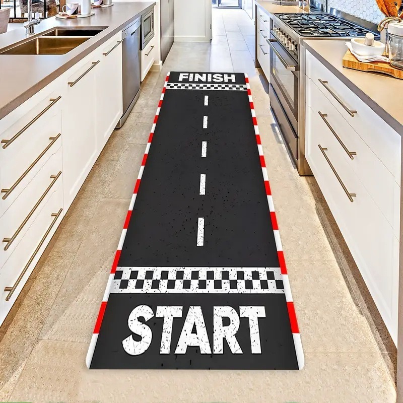 レースカー、レーストラック、テーブルランナー、レーシングパー - Christmas Table Runner のレビューと価格
