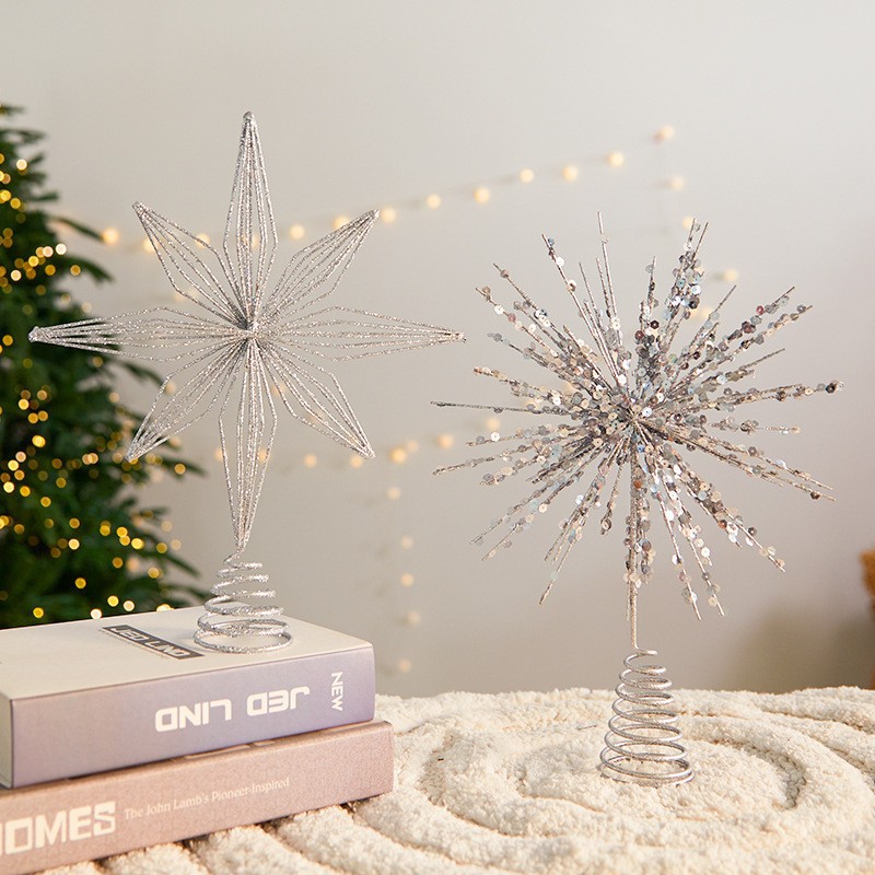 30 センチメートルクリスマスツリートッパースターストリング - Star Tree Topper のレビューと価格