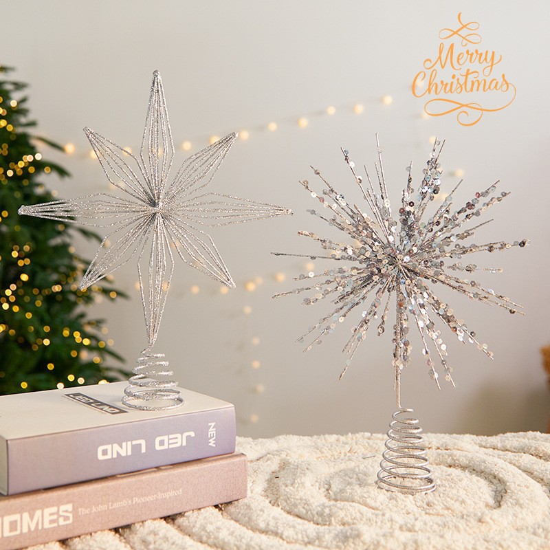 30 センチメートルクリスマスツリートッパースターストリング - Star Tree Topper のレビューと価格