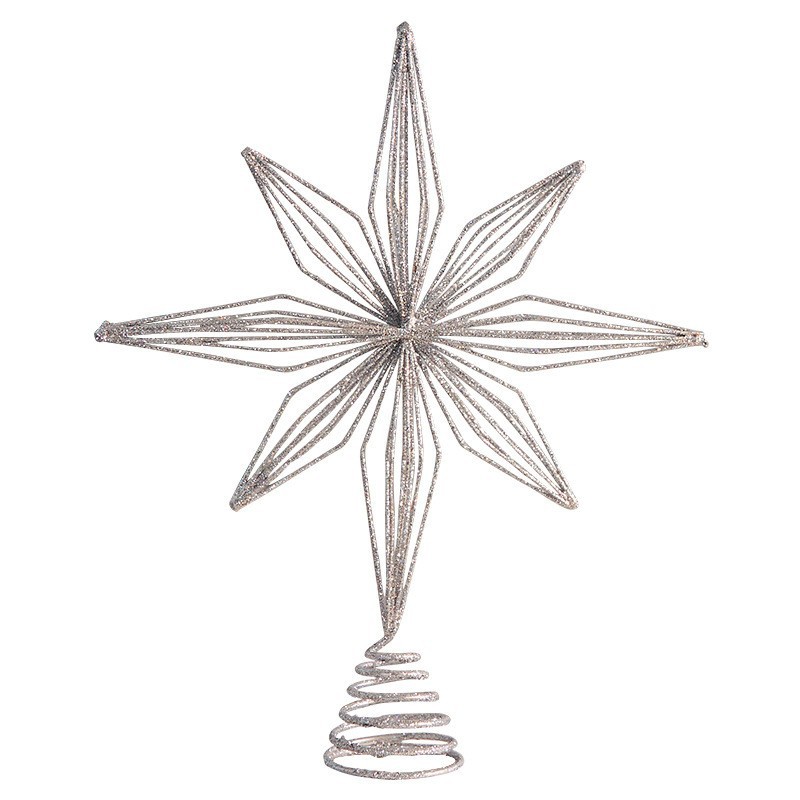 30 センチメートルクリスマスツリートッパースターストリング - Star Tree Topper のレビューと価格