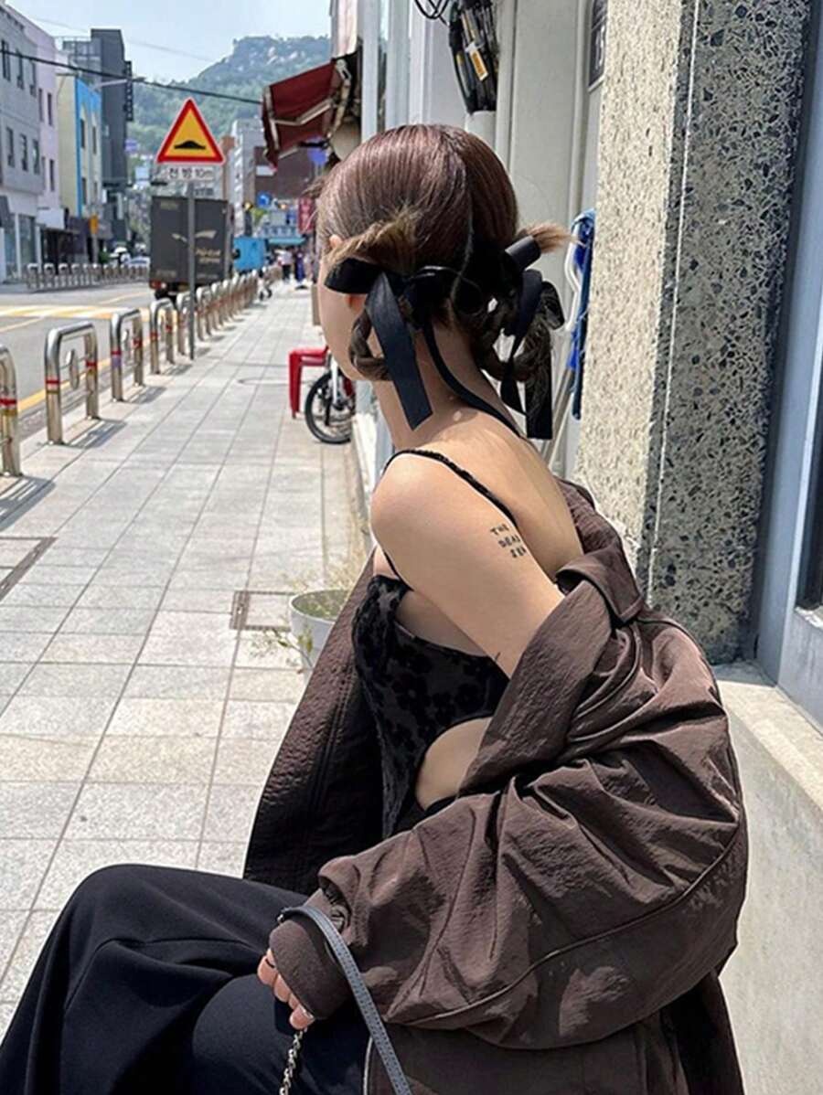 2個/セット レディースファッション マルチカラーリボンヘア - Ribbon Bow Gift のレビューと価格