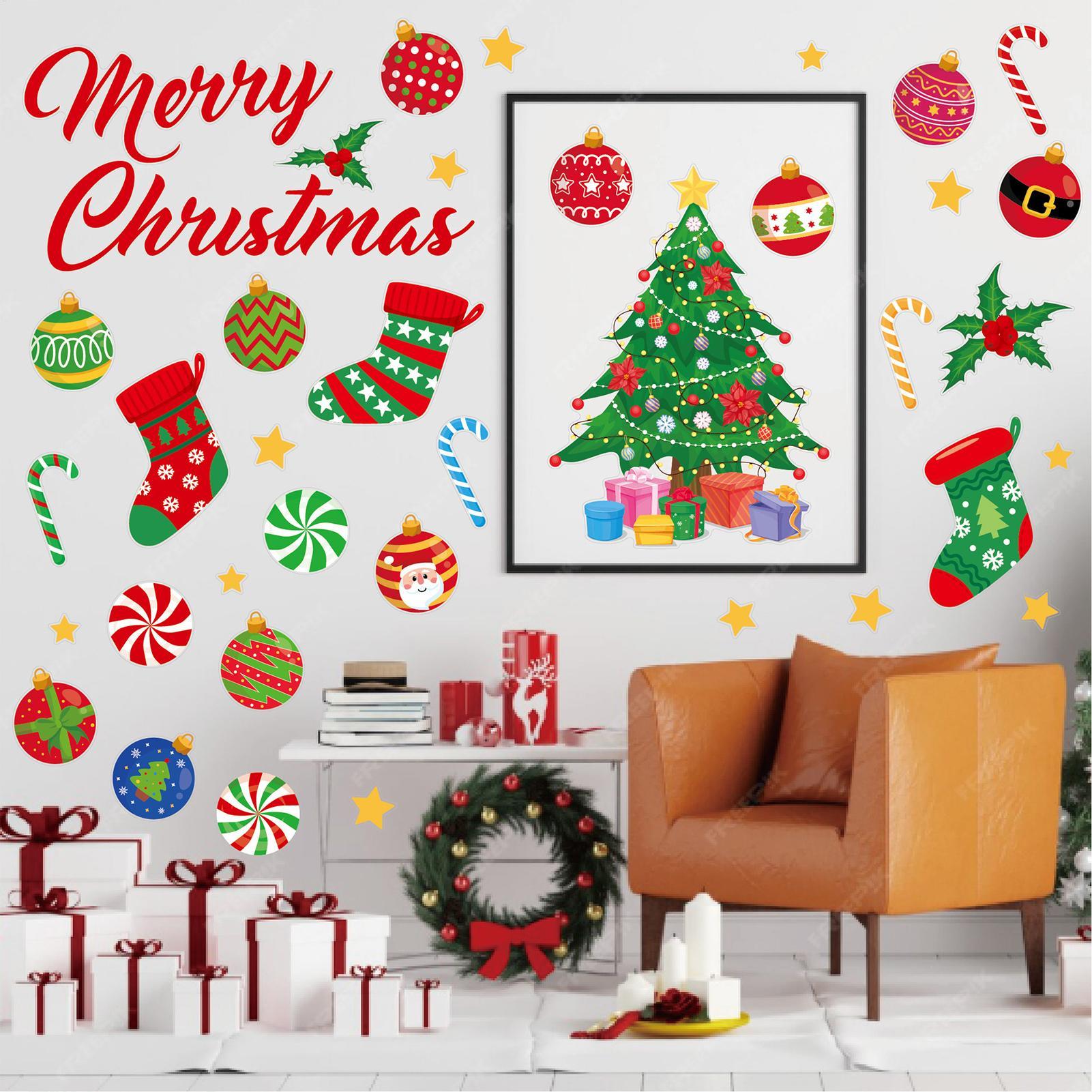 3 ピース クリスマス ウォール ステッカー ウィンドウ ス - Snowflake Window Decal のレビューと価格