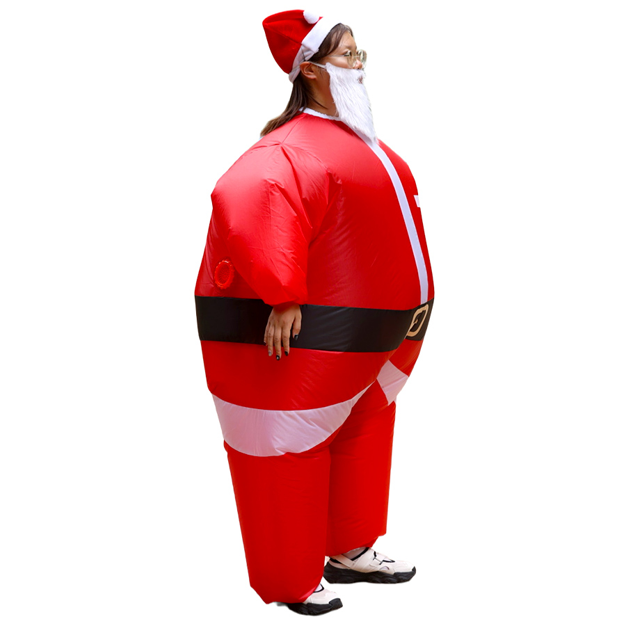 クリスマス面白いインフレータブルコスチュームジンジャーブレッ - Elf Costume Christmas のレビューと価格
