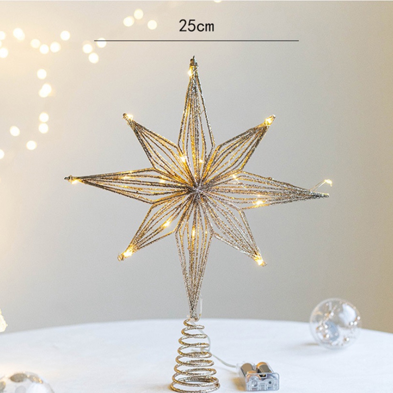 スターLEDクリスマスツリーオーナメントトッパー、ホームラン - Star Tree Topper のレビューと価格